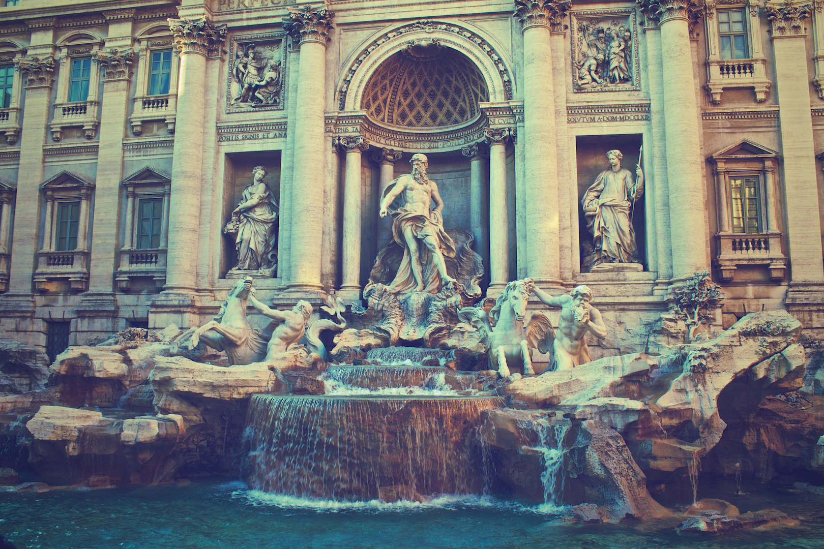 fontaine de trevi Rome