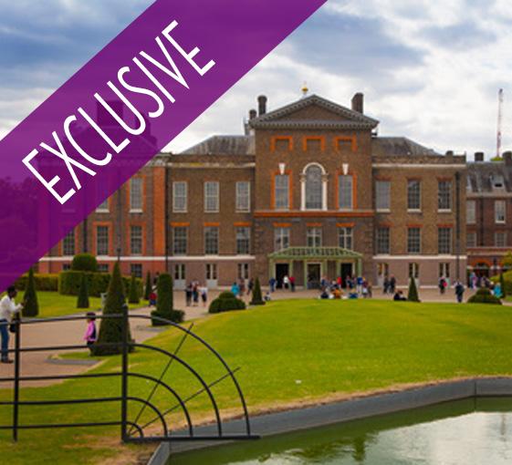 Private family tour of Kensington Palace with afternoon tea in London