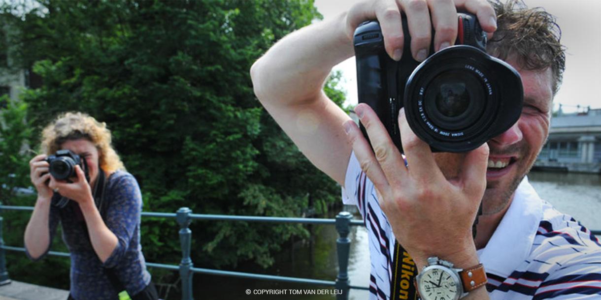 Visite privée d'Amsterdam la nuit et cours de photographie