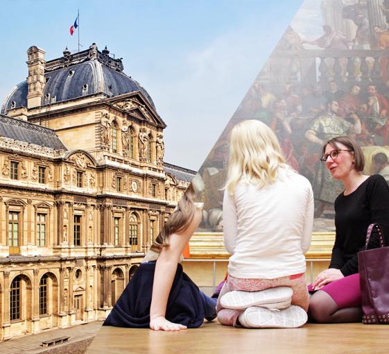 Private family Louvre tour with treasure hunt in Paris