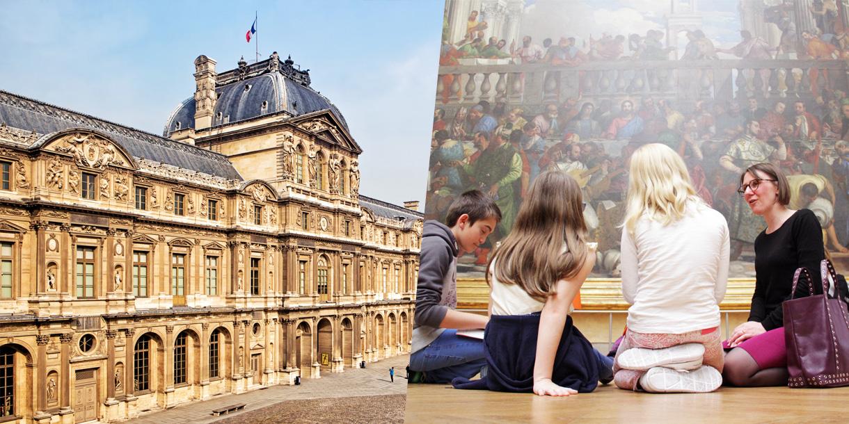 Private family Louvre tour with treasure hunt in Paris