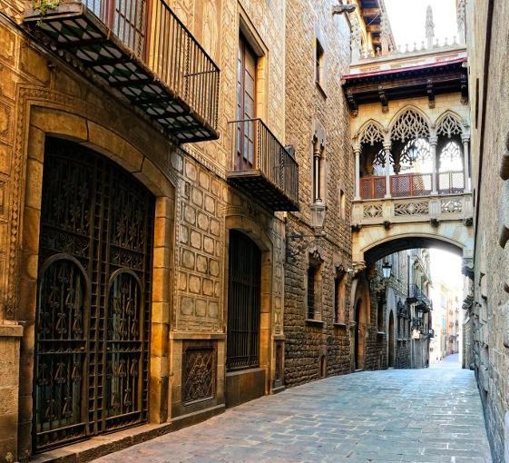 Private tour of the gotic quarter in Barcelona