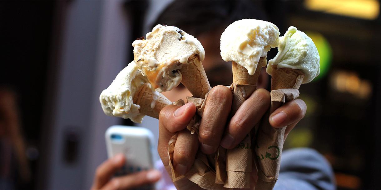 Visite privée autour de la glace dans les quartiers de Soho et Covent Garden à Londres