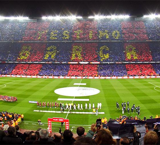 Visite privée du stade et du musée du FC Barcelone