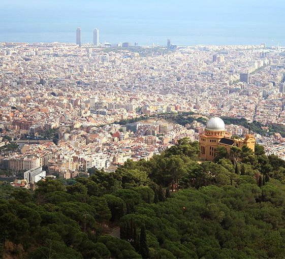 Visite privée de la vue panoramique à Barcelone