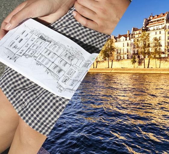 Private family art tour on Ile Saint Louis in Paris