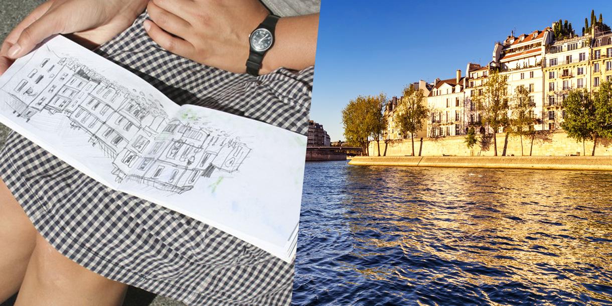 Private family art tour on Ile Saint Louis in Paris