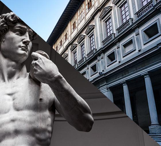 Visite privée de l'art Renaissance à Florence aux galeries Uffizi et Accademia