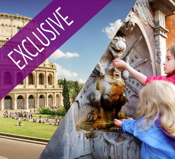 Private family tour of the Colosseum and Ancient Rome in Rome