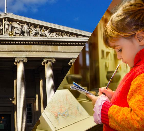 Private family tour of the British Museum in London