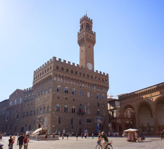Visite privée en famille du Palazzo Vecchio à Florence