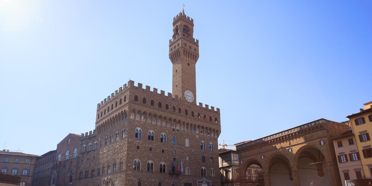 Visite privée en famille du Palazzo Vecchio à Florence