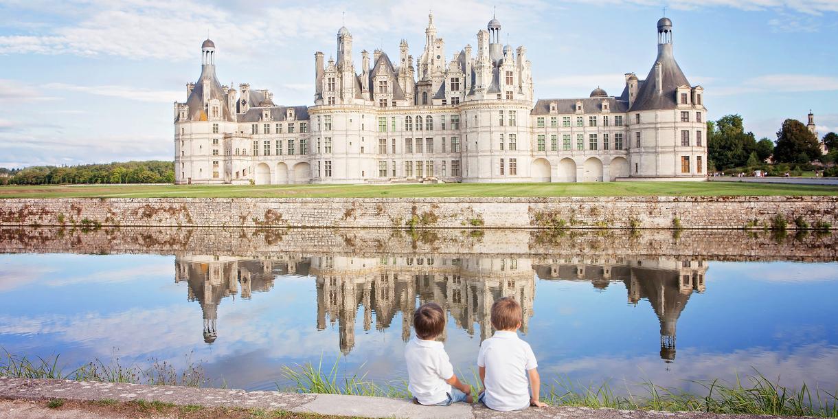 Visite privée en famille du Château de Chambord en Val de Loire