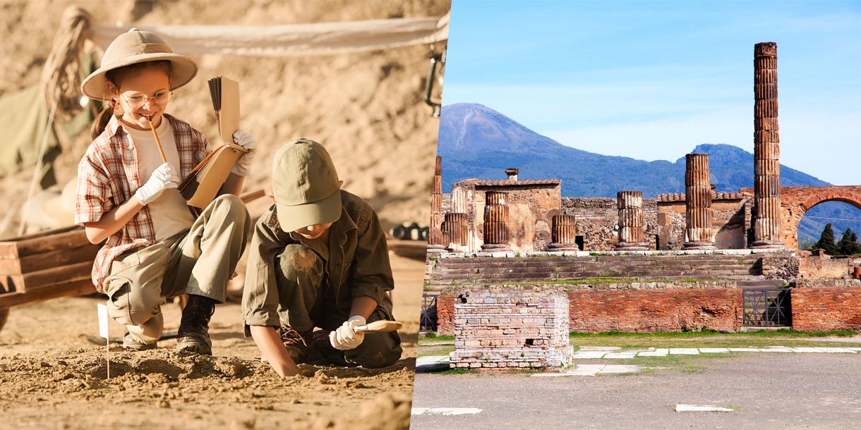 Private Pompeii family tour in Naples