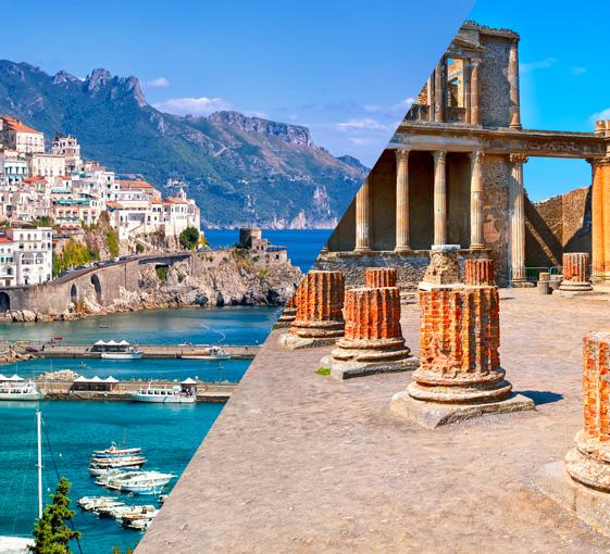 Private Pompeii and Amalfi tour in Naples