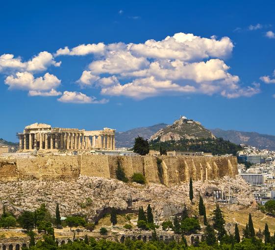 Private archeological walking tour in Athens