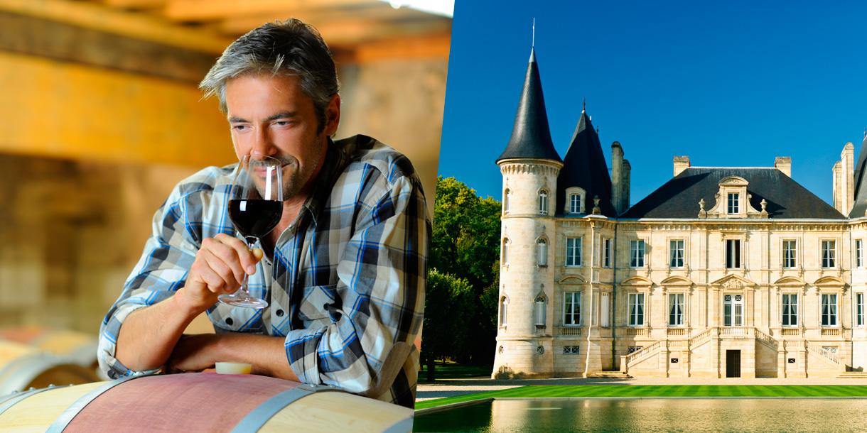 private wine tasting tour in castles and appellations of Bordeaux area