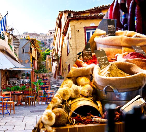 Private gastronomy and highlights stroll tour in Athens