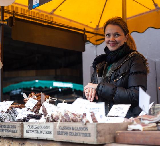 Private tour of Borough Market in London