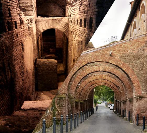 Private tour of underground ruins in Rome