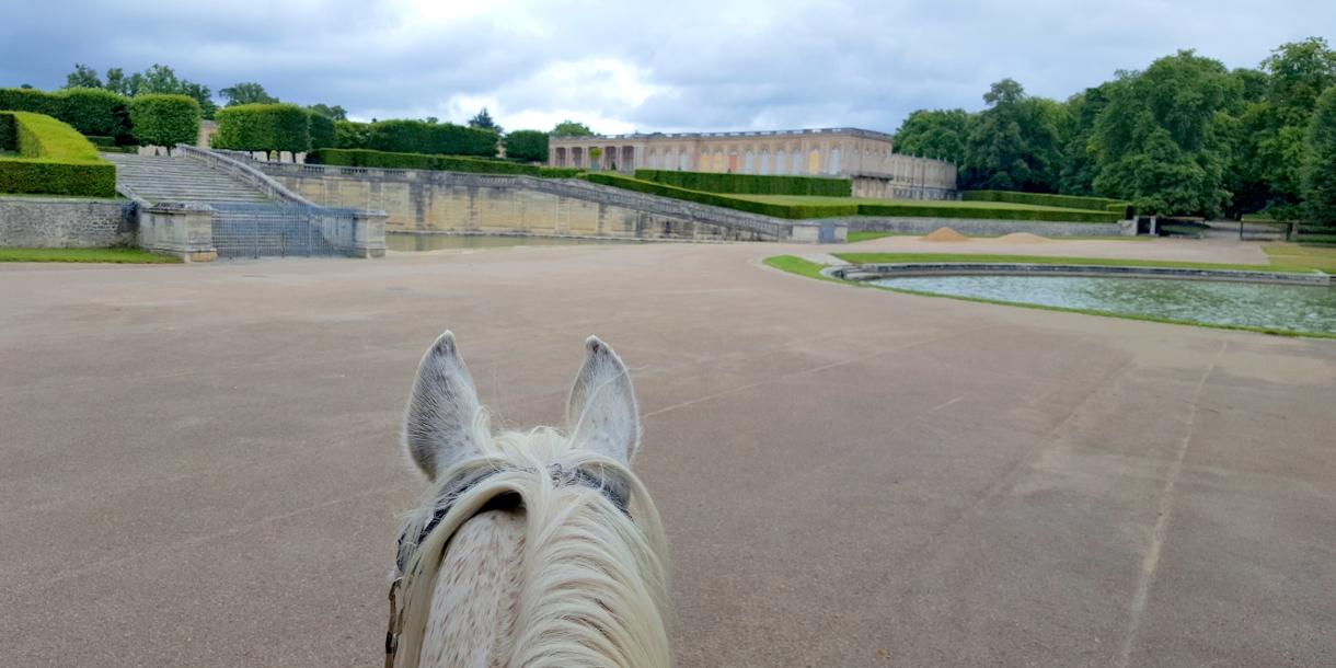 Visite privée à cheval au Parc du Château de Versailles