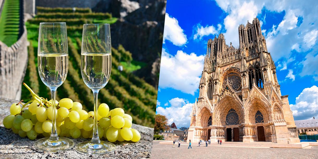 Visite privée oenologique et historique aux alentours de Reims au départ de Paris