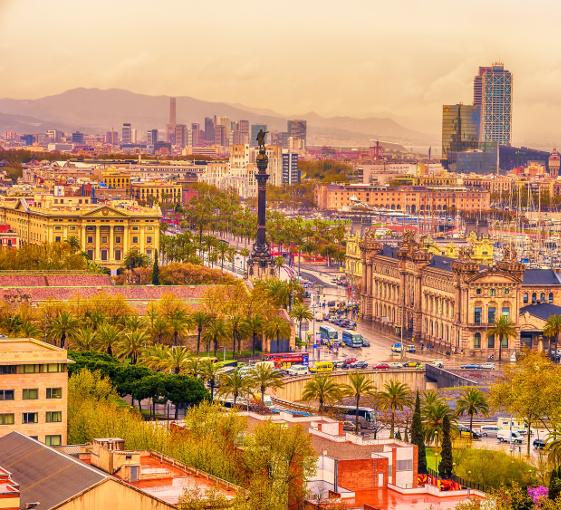 Visite privée panoramique à Barcelone