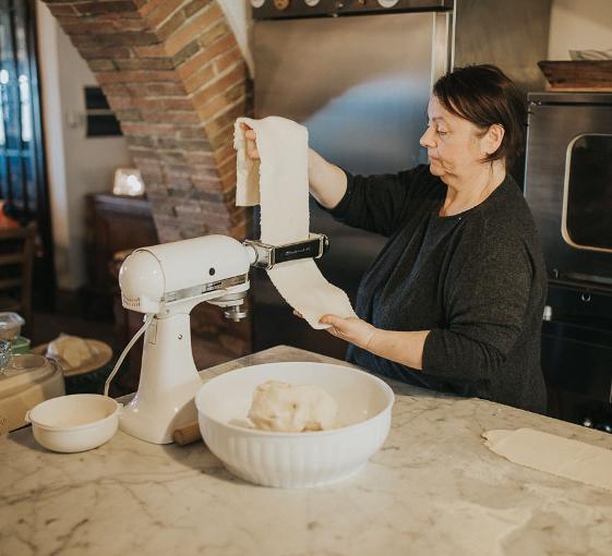 Visite privée de vingnoble et atelier de cuisine privé en Toscane au départ de Florence