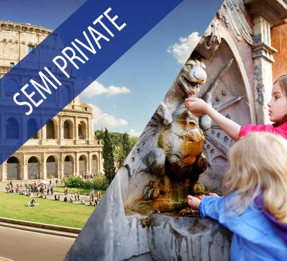 Private family tour of the Colosseum and Ancient Rome in Rome
