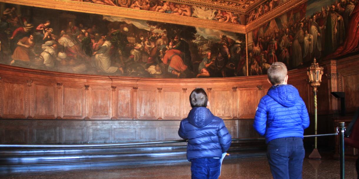 Visite privée en famille à la découverte des trésors de la place St Marc à Venise